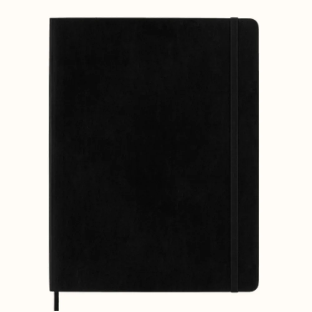 ❤️BUY 5 GET 3 FREE Moleskine Classic Notebook Soft Cover,Black,Retail $31.00 USD